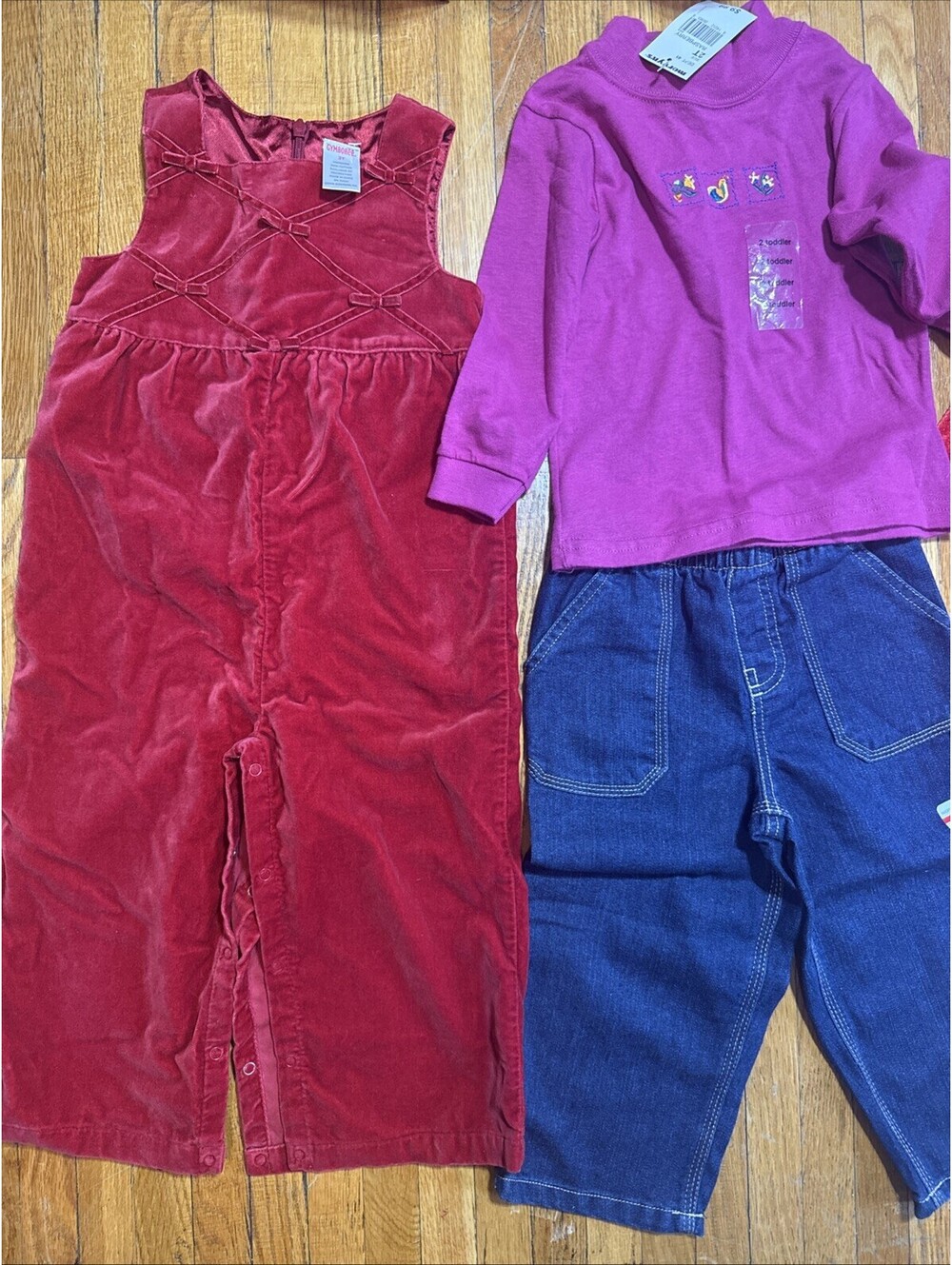 NWT Toddler Girls Clothes Size 2T Lot Christmas Outfits Gymboree Wonder Kids - Picture 2 of 4